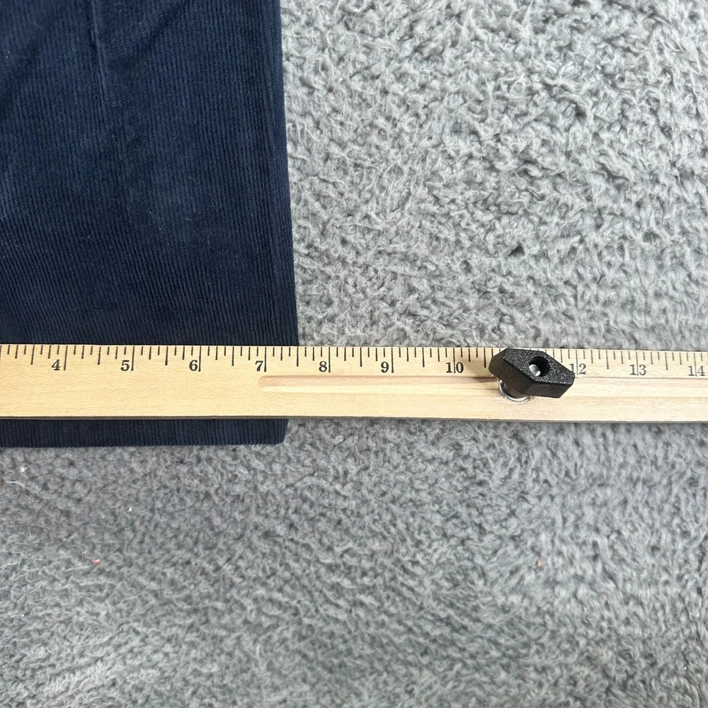 Copper & Oak Pant Mens 34x30 Blue Cotton Corduroy Chino‎ Straight Preppy Career
